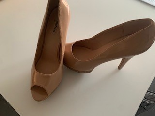 Chaussures compensées nude