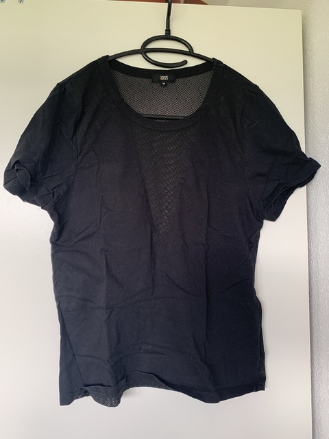 t-shirt avec transparence