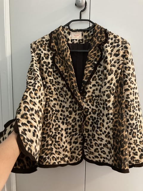 Petite veste léopard Vintage 